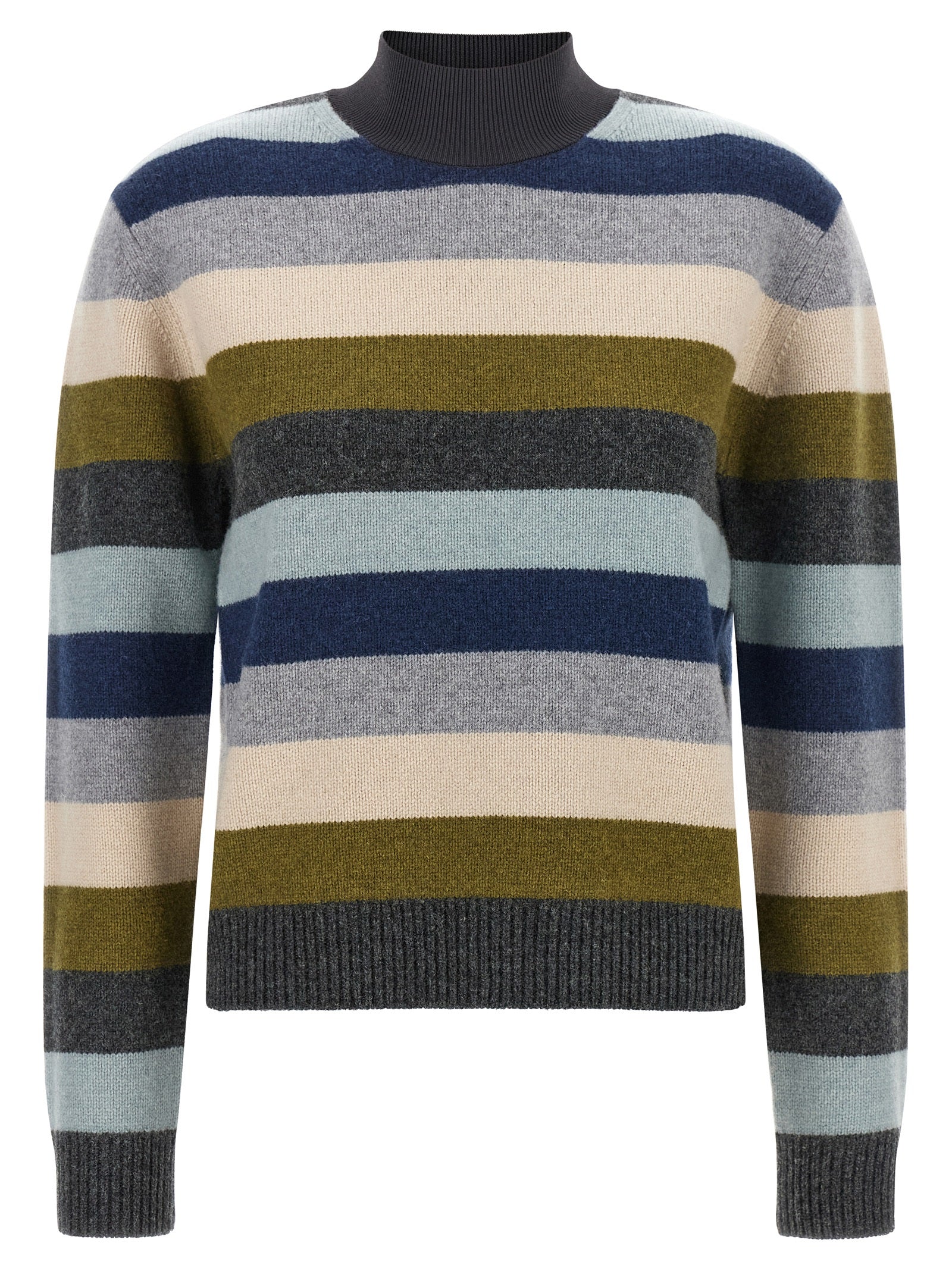 Tory Burch Mehrfarbige Wollstrickjacke