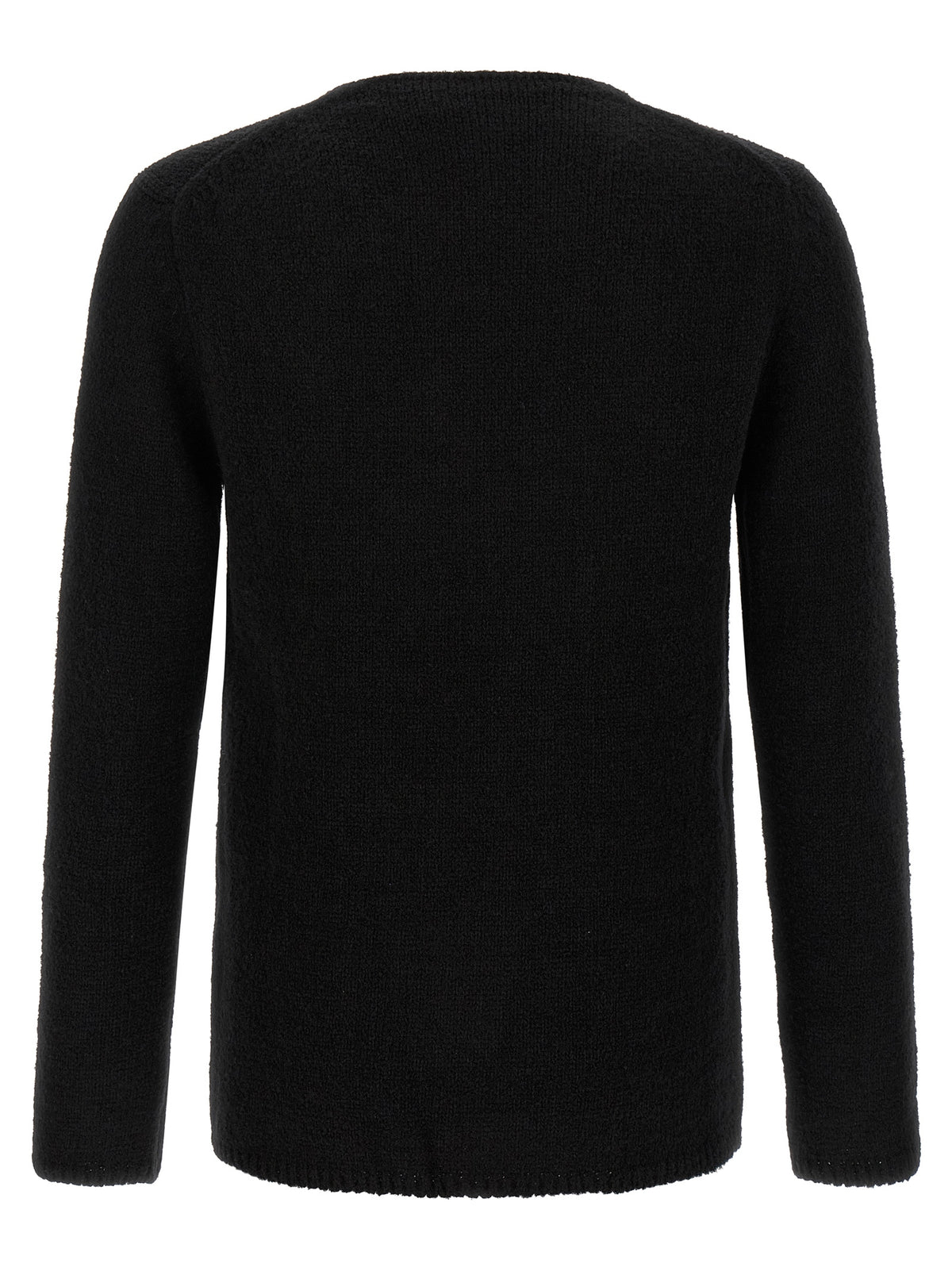 Comme Des Garçons Schwarzer Cardigan aus Polyester