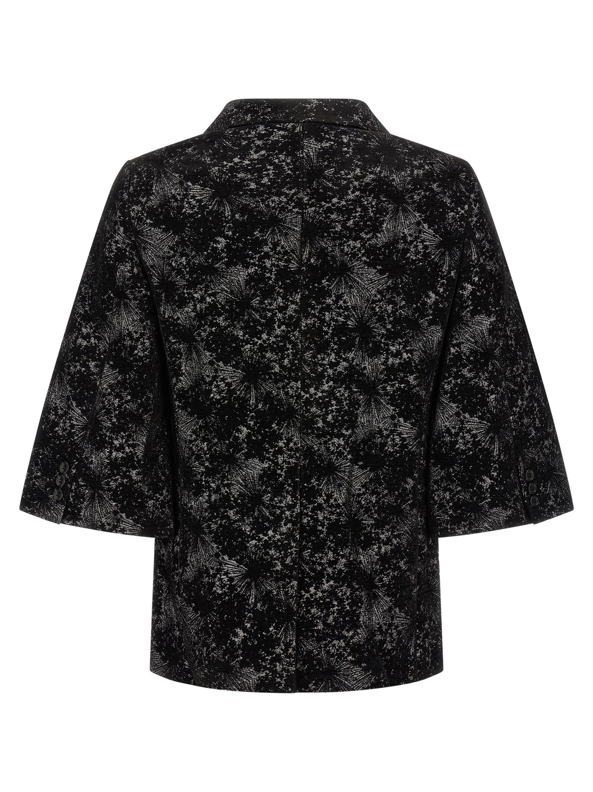 Comme Des Garçons Schwarzer Blazer aus Polyester