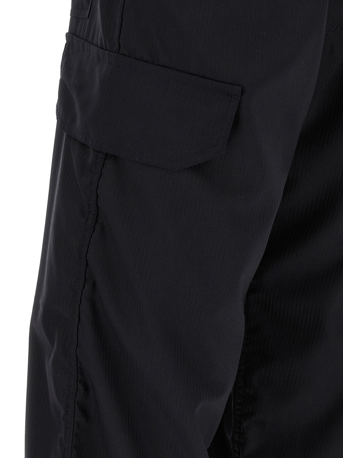 Comme Des Garçons Blaue Cargohose aus Polyester