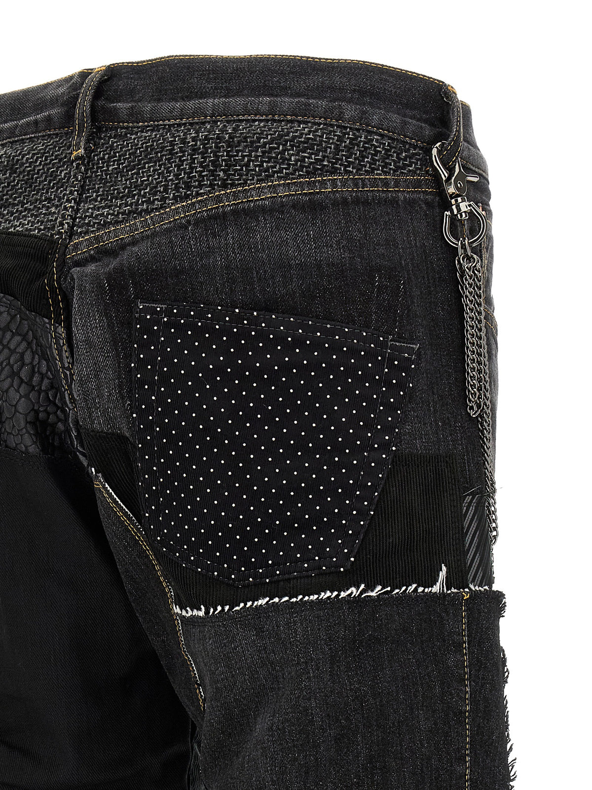 Junya Watanabe Blaue Baumwolljeans Denim
