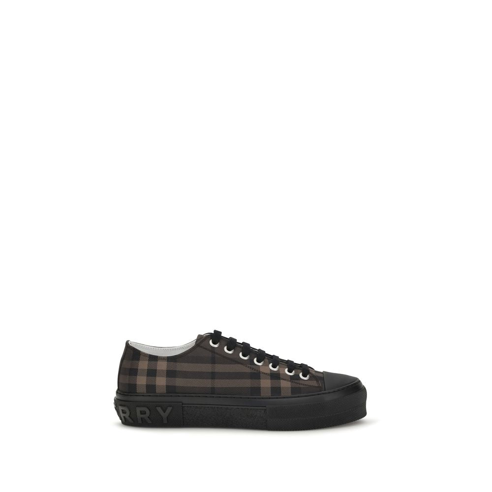 Burberry Braune Sneakers aus Polyamid