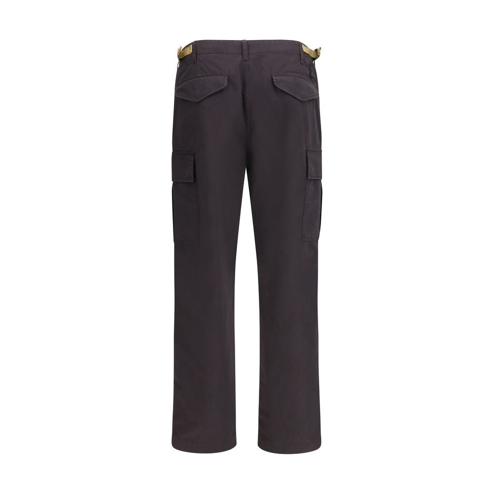 Burberry Braune Cargohose aus Baumwolle