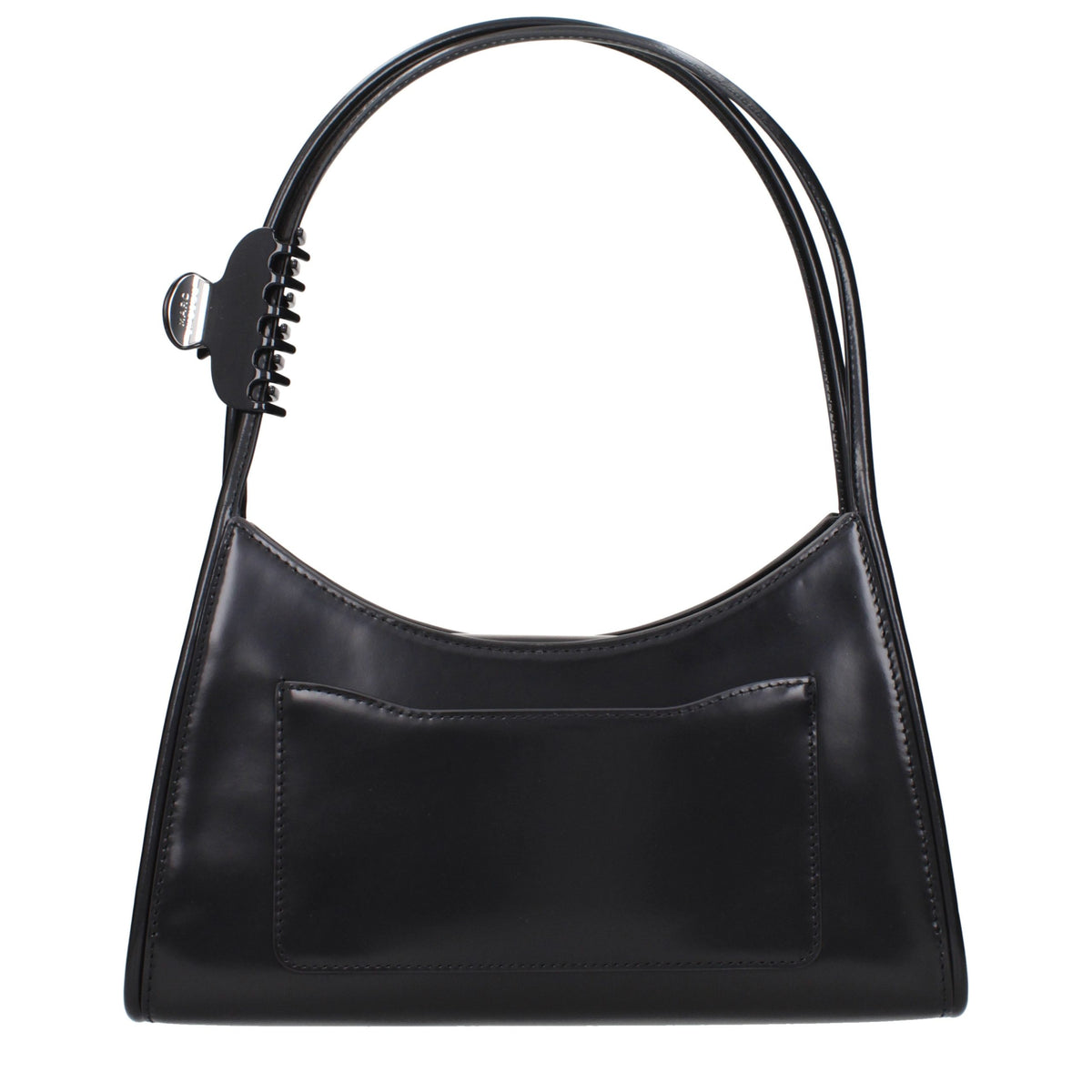 Marc Jacobs Schwarze Leder Umhängetasche