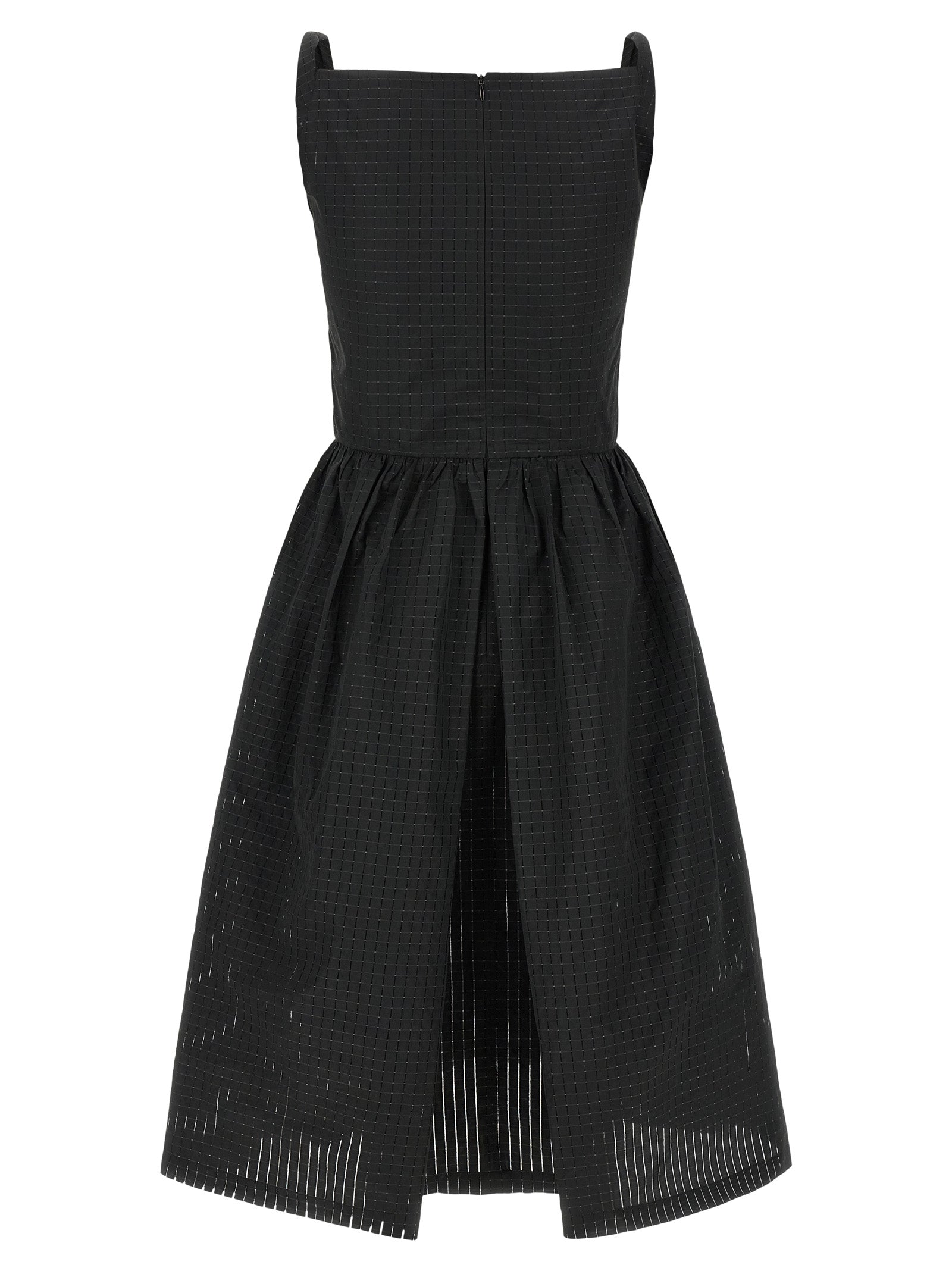 Vivienne Westwood Schwarzes Polyester-Midikleid