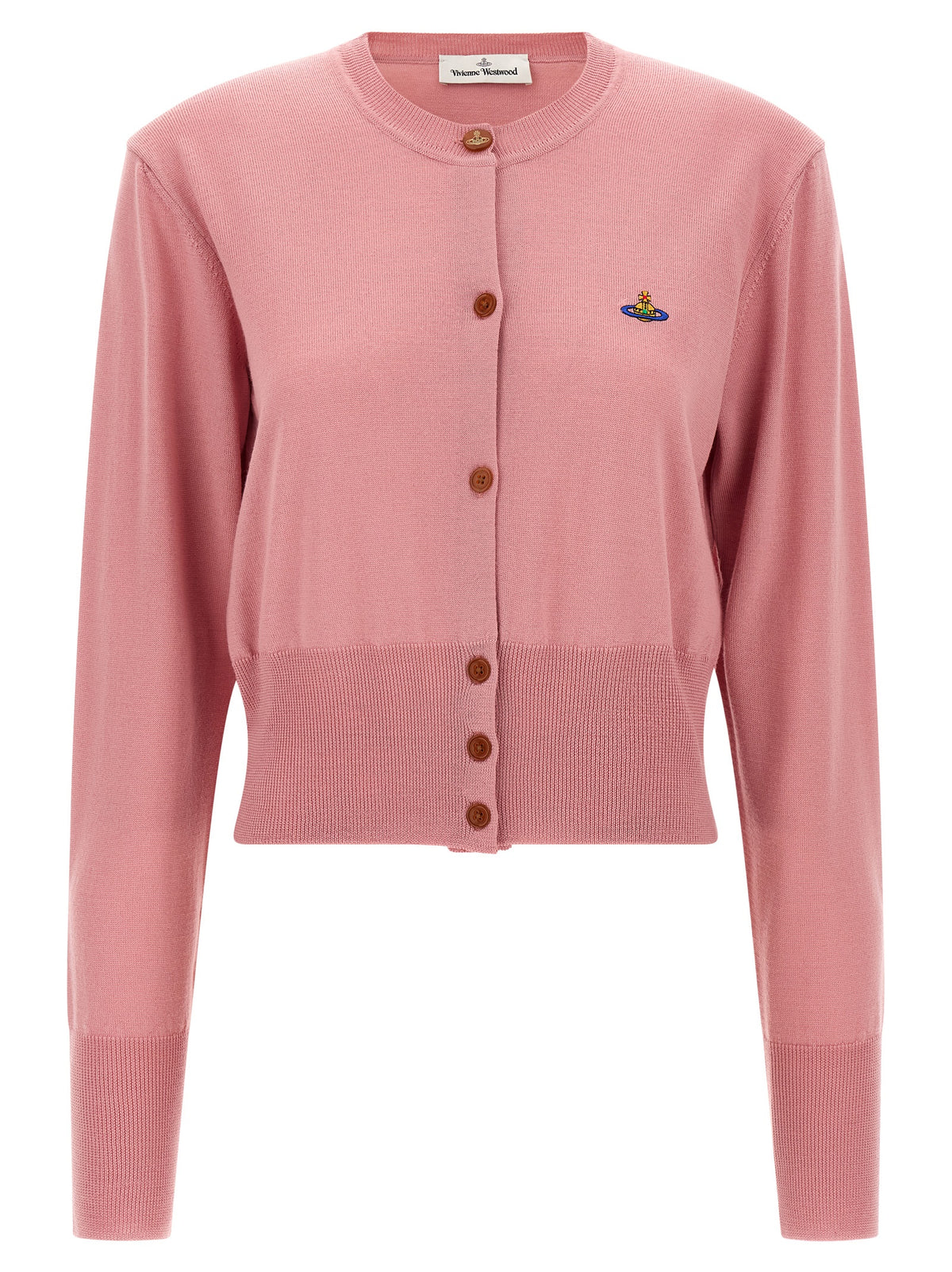 Vivienne Westwood Mehrfarbige Wollstrickjacke