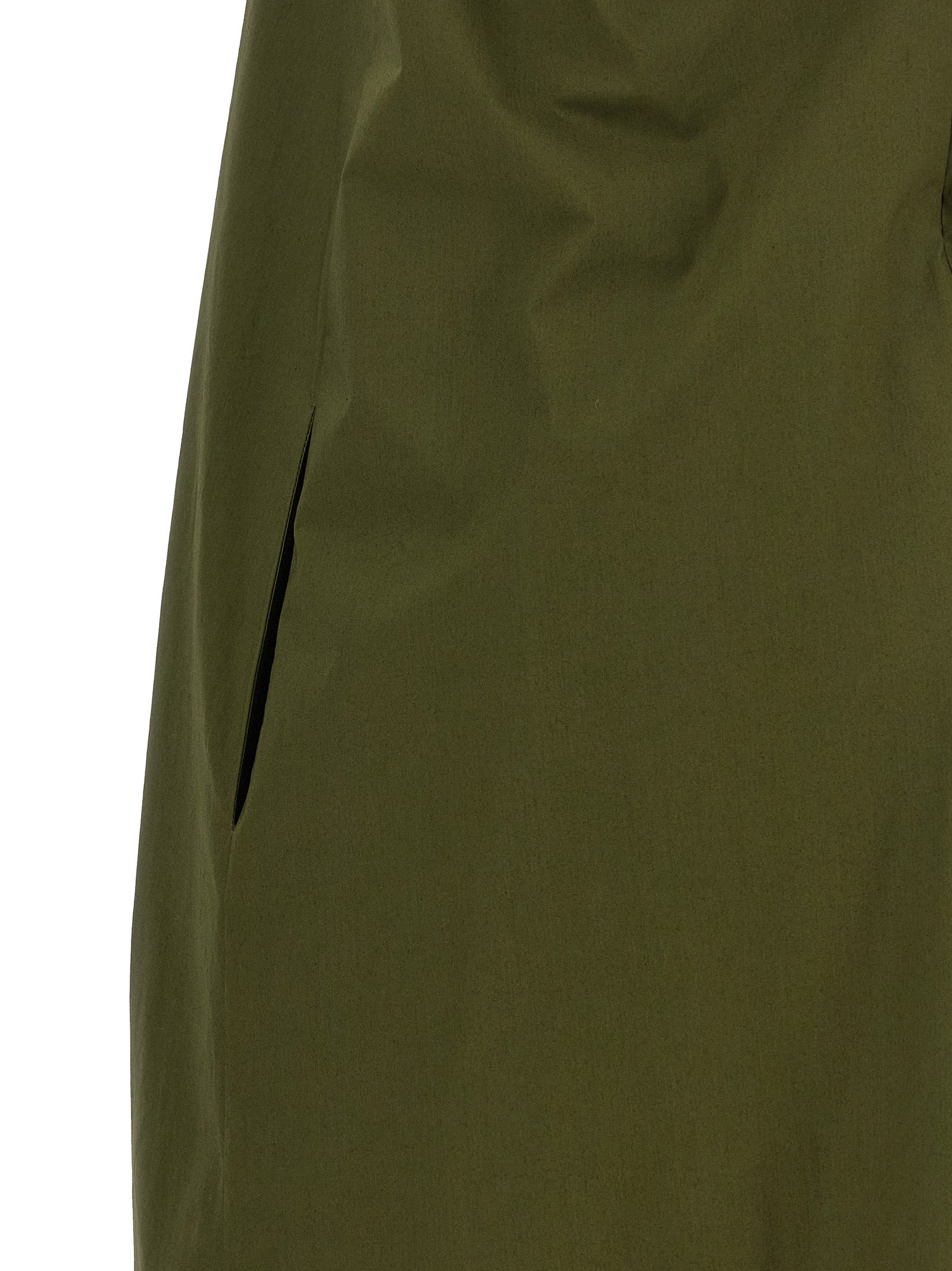 Armarium Zweifarbige Baumwoll-Maxikleid
