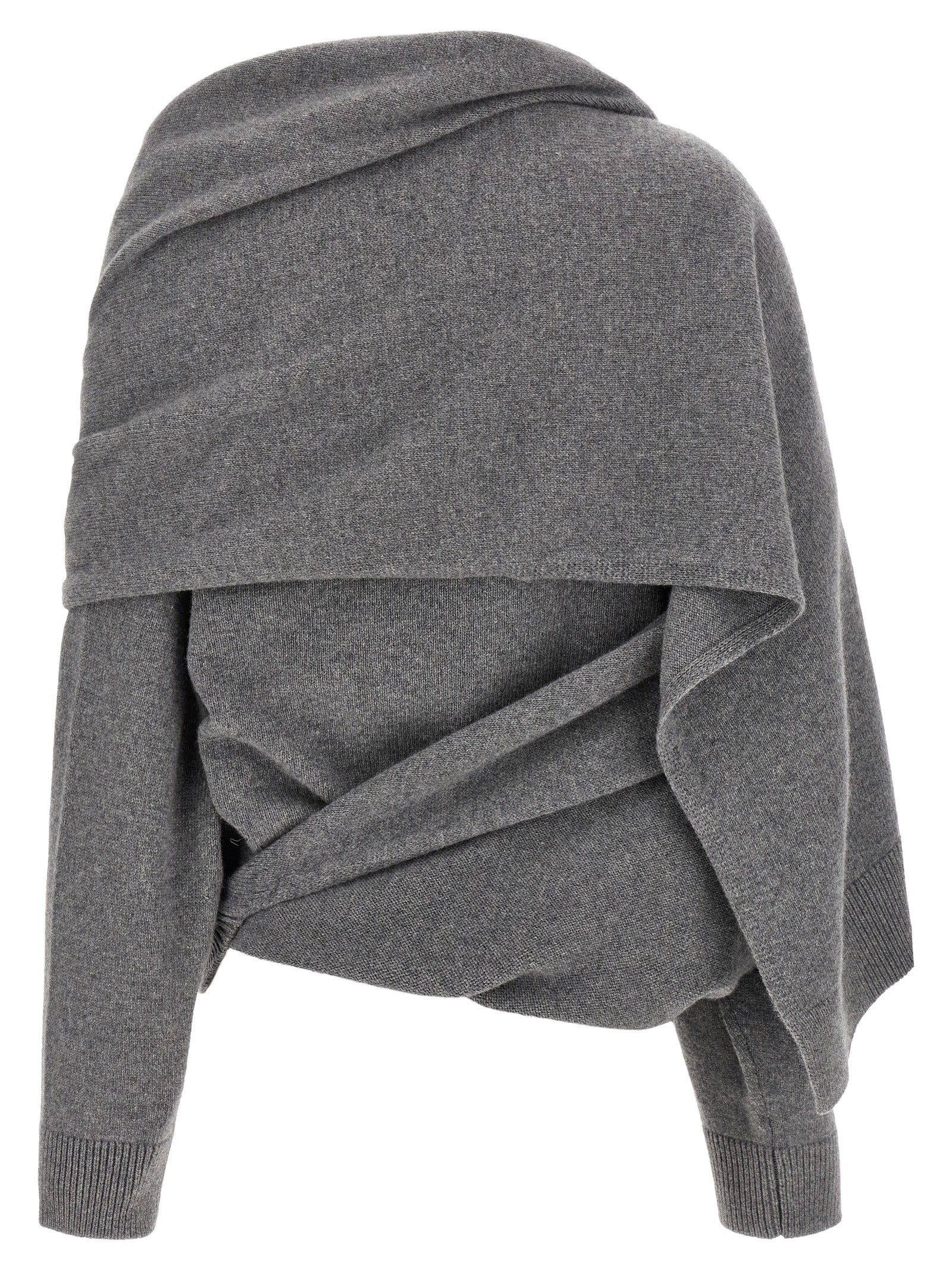 Armarium Grauer Wollcardigan