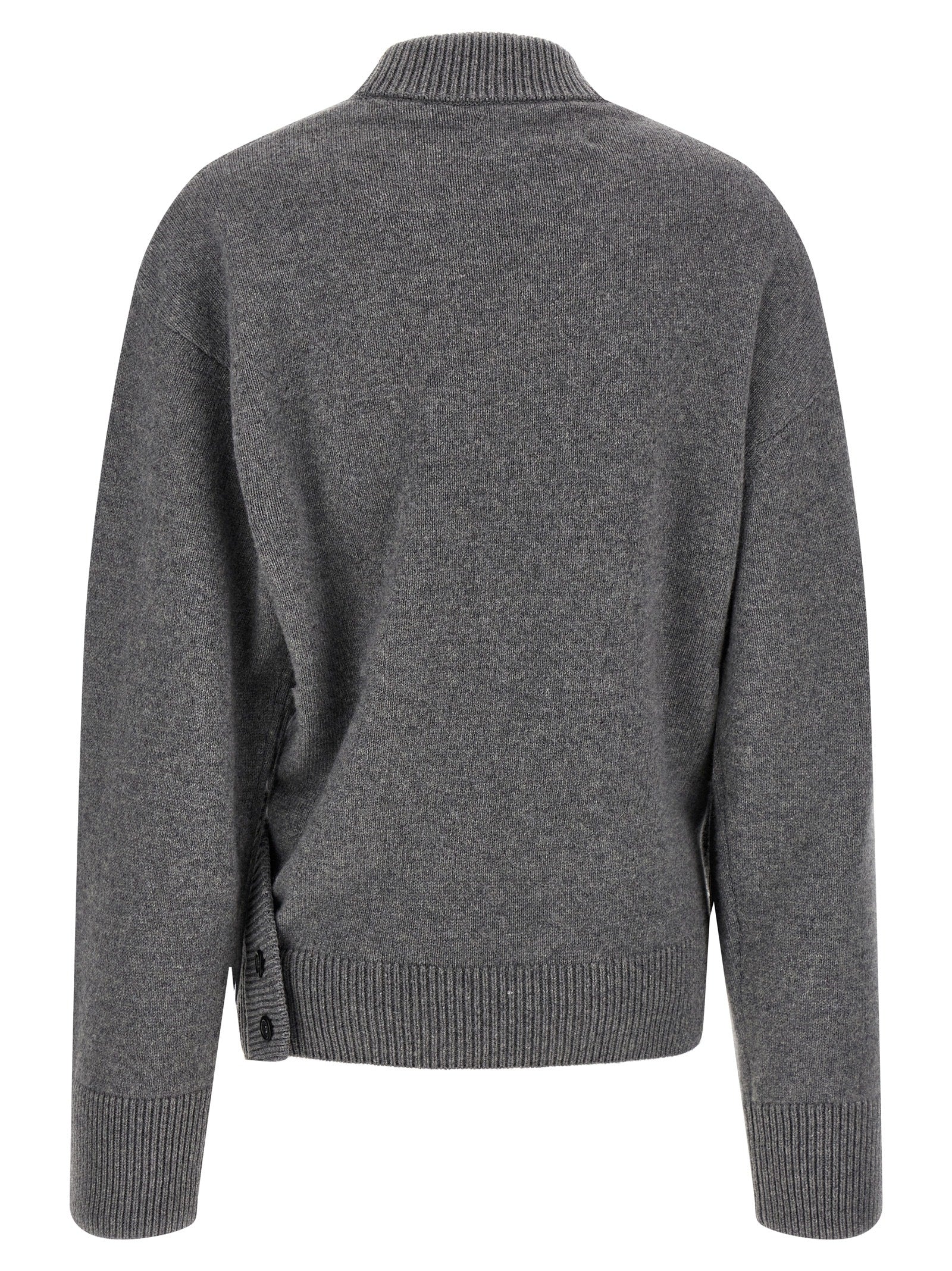 Armarium Grauer Wollcardigan