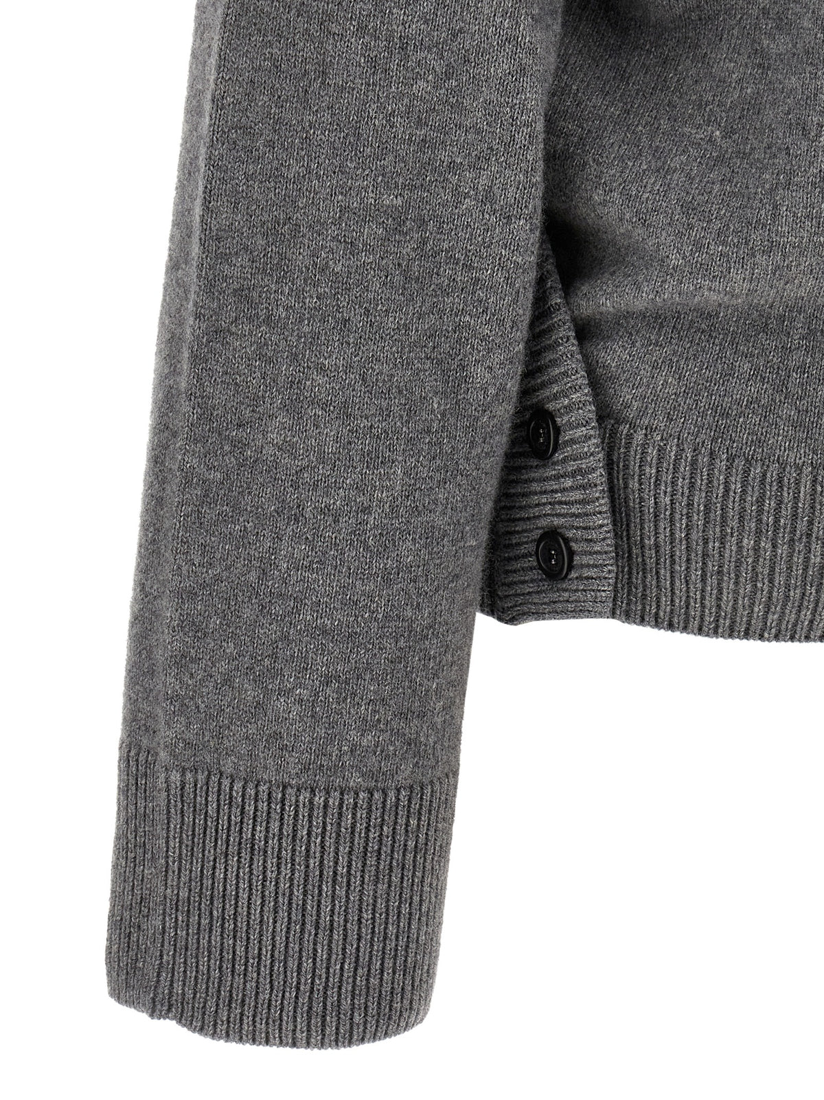 Armarium Grauer Wollcardigan