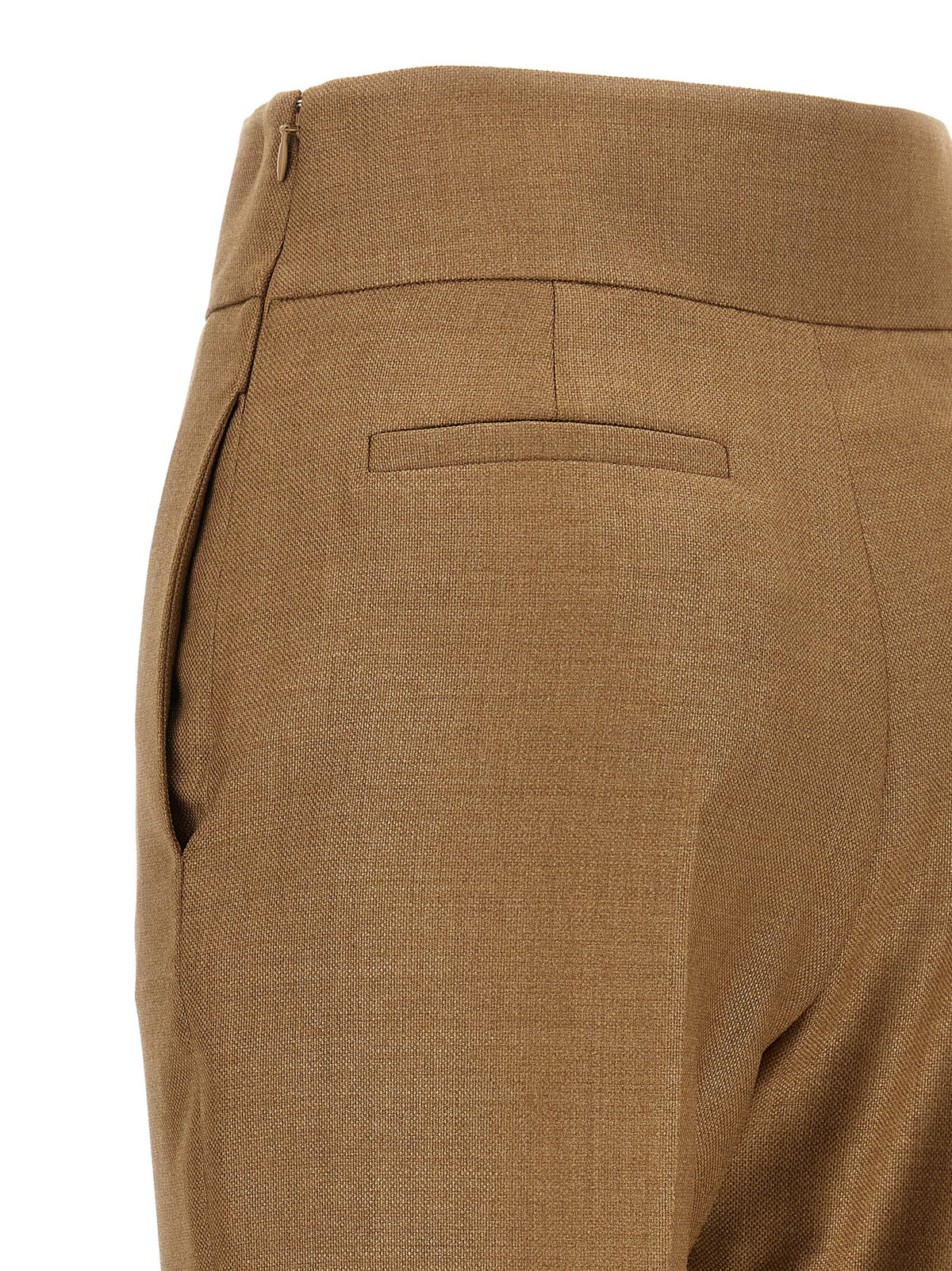 Valentino Garavani Beige Virgin Wool Anzughose