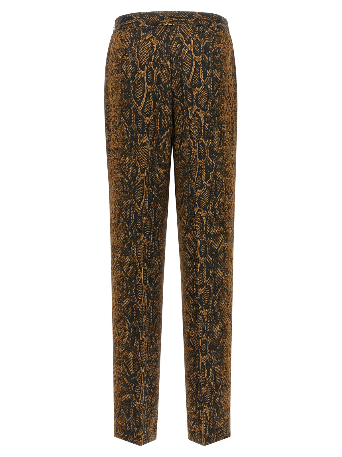 Twinset Braune Viskose-Freizeithose