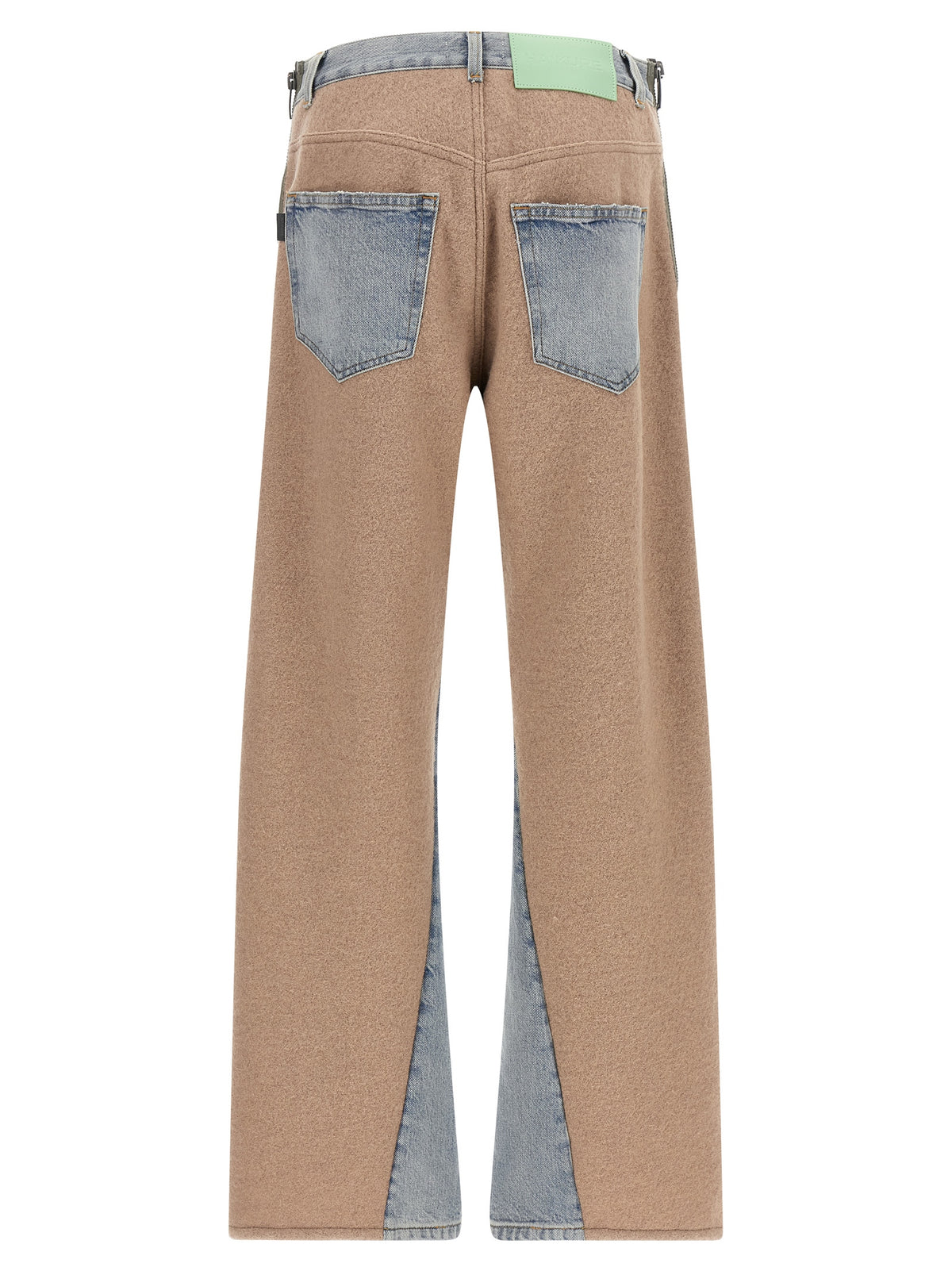 Haikure Mehrfarbige Baumwoll-Jeans im geraden Schnitt