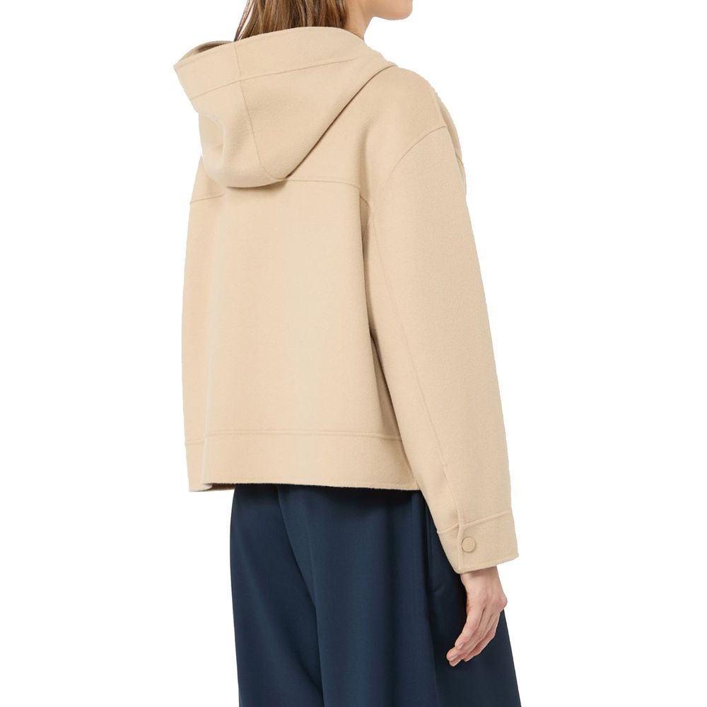 Max Mara Beige Polyamid Jacken und Mäntel
