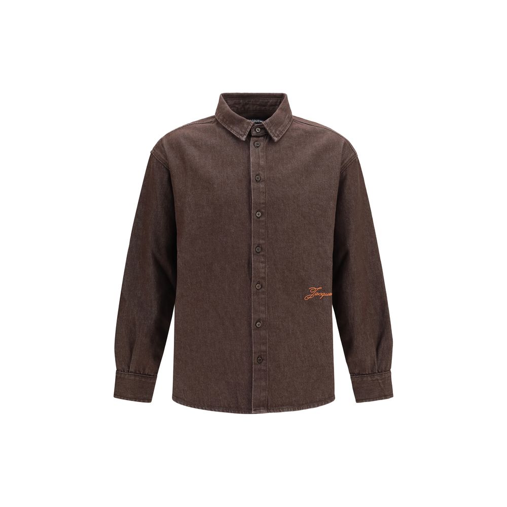 Jacquemus Braunes Denim-Hemd