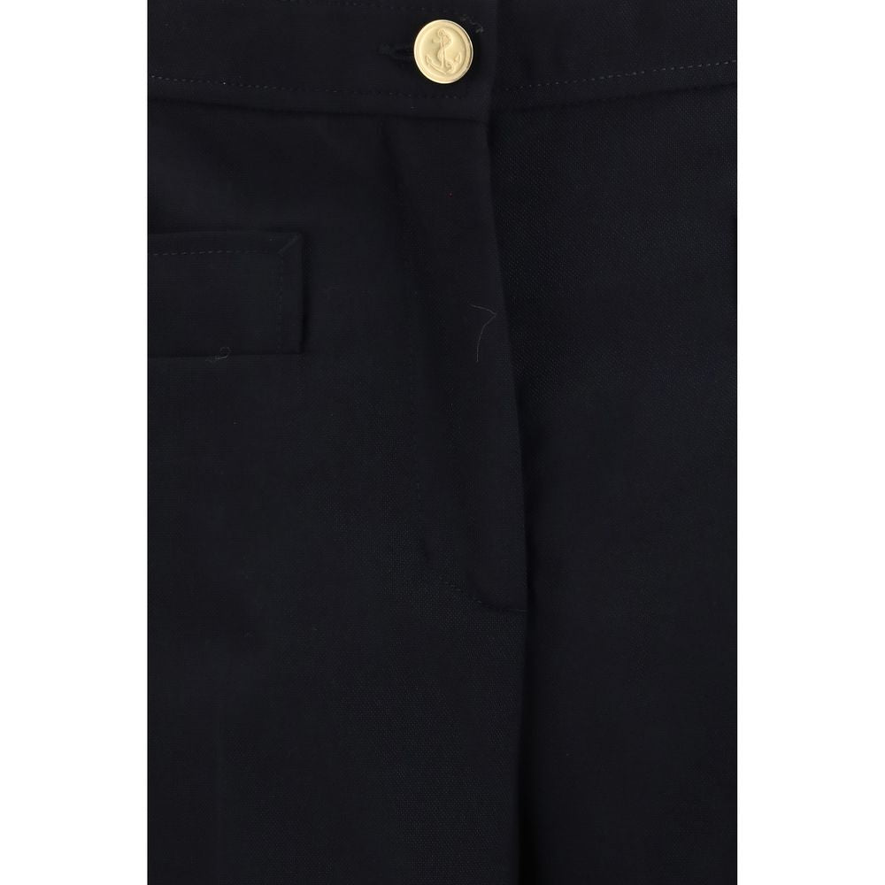 Thom Browne Blaue Wollhose Aries Anzug