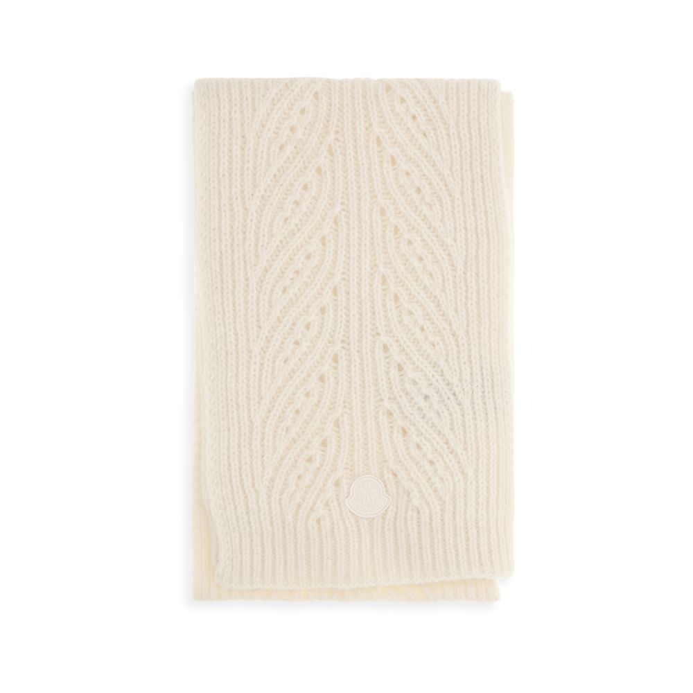 Moncler Beige Wollschal Aries Foulard