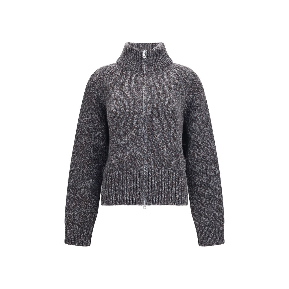 Our Legacy Grauer Woll Cardigan Ovis Aries