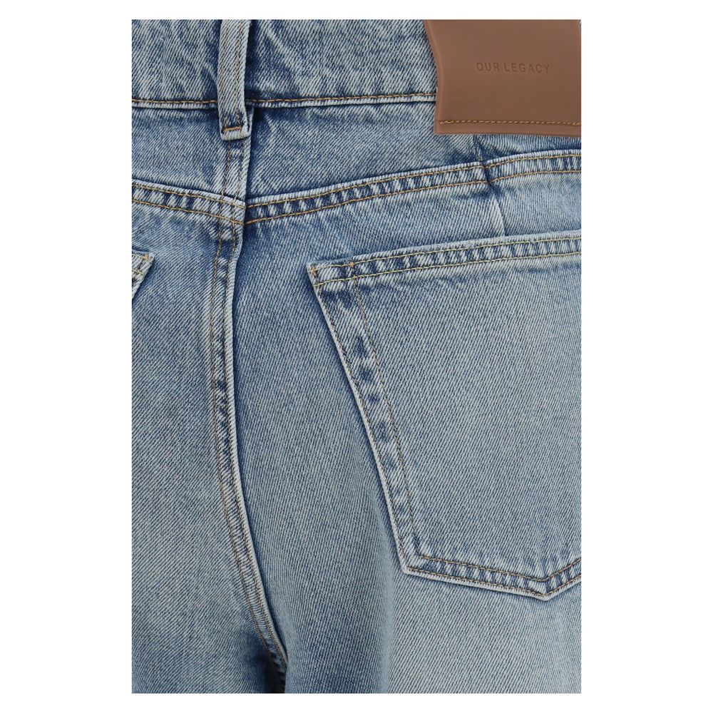 Our Legacy Blaue Baumwolljeans Denim