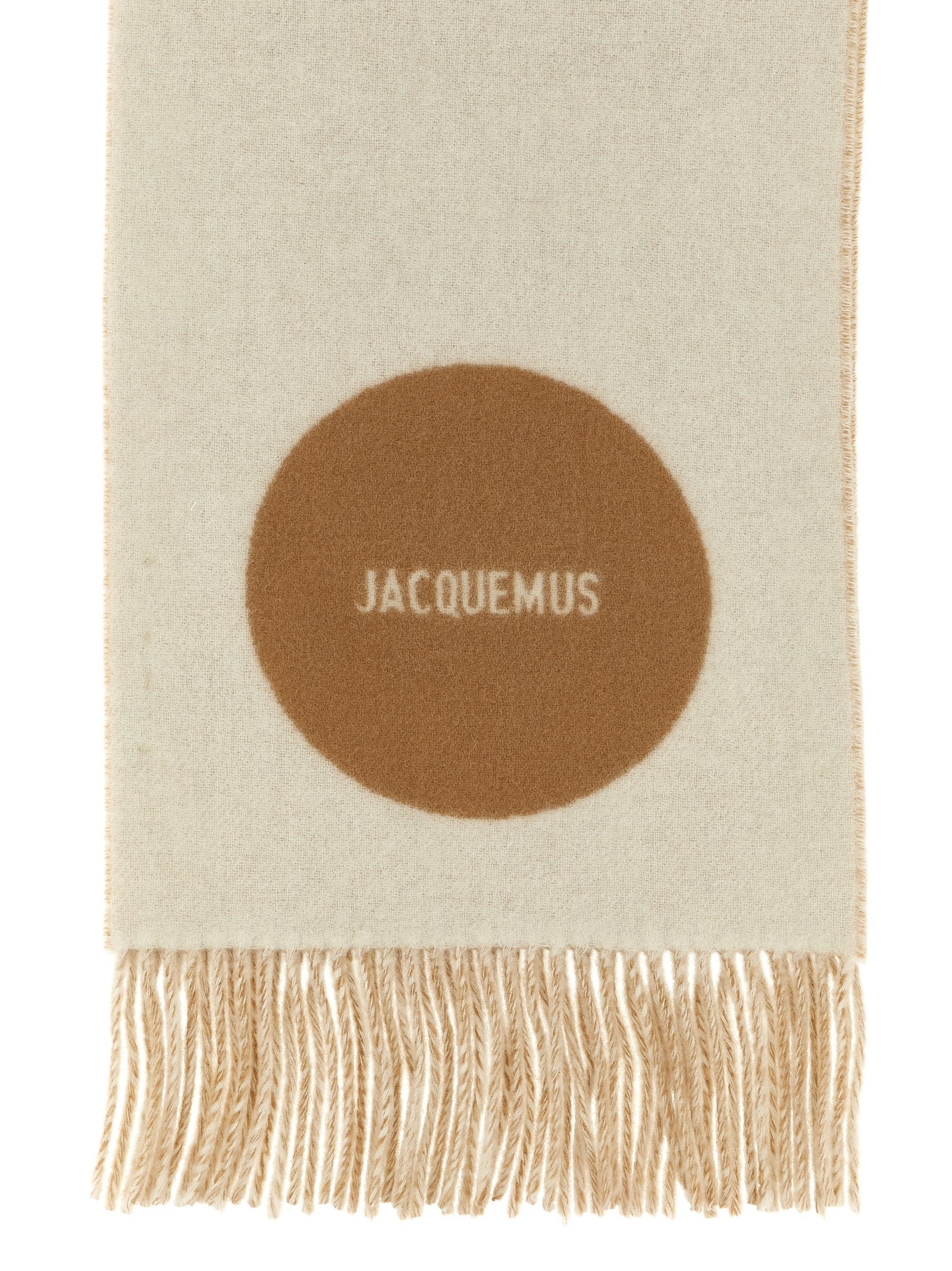 Jacquemus Beige Schurwolle Foulard