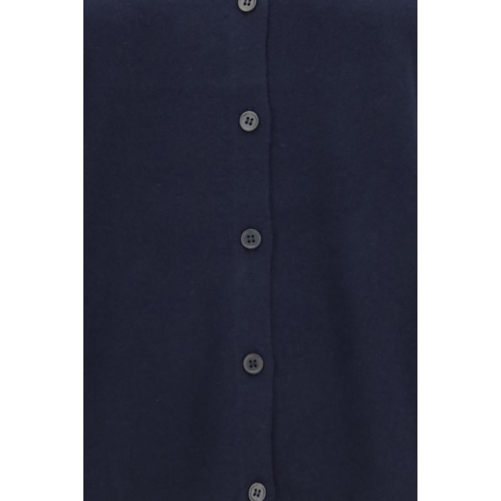 'S Max Mara Blauer Wollcardigan Oves Aries