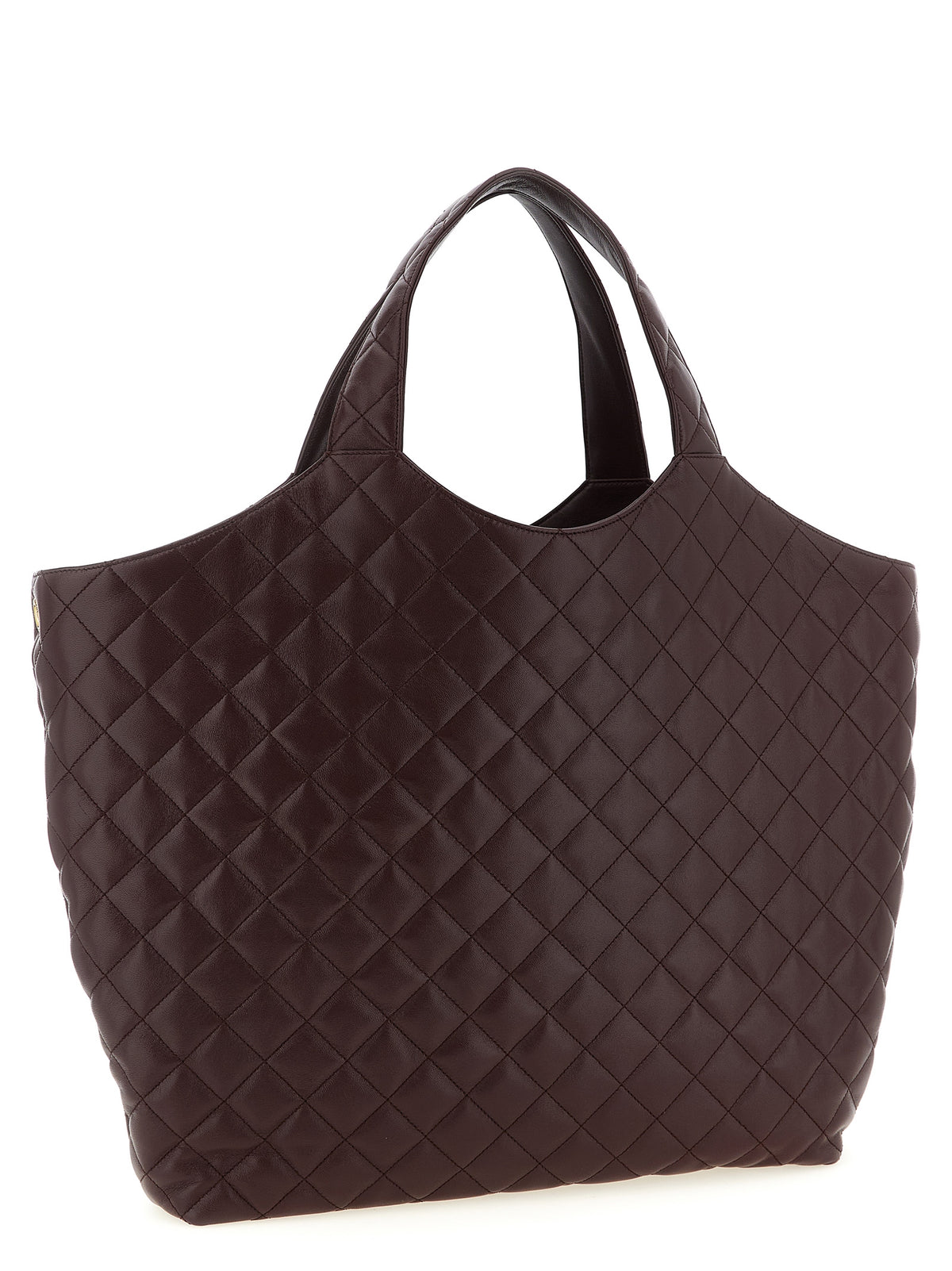 Saint Laurent Bordeaux Lammleder-Tasche