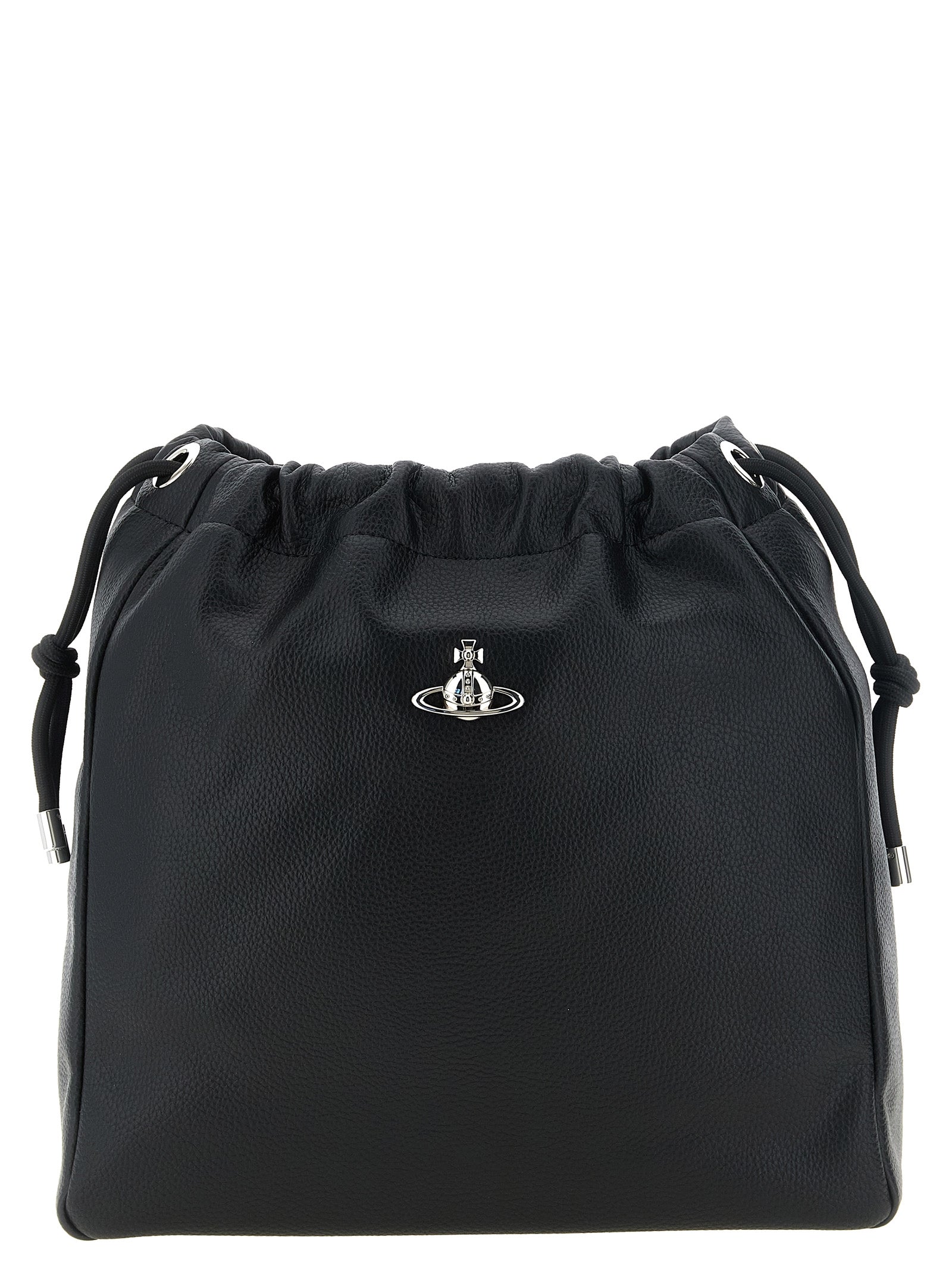 Vivienne Westwood Schwarze Schultertasche aus Polyethylen