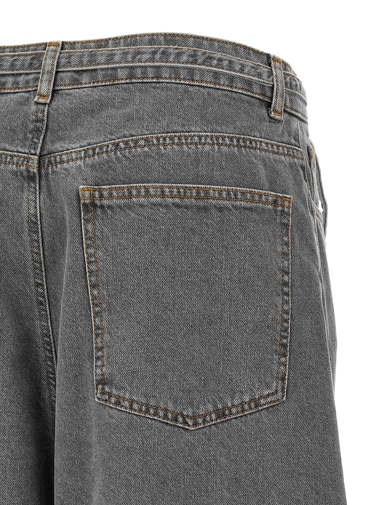 Twinset Graue Jeans aus Baumwolle