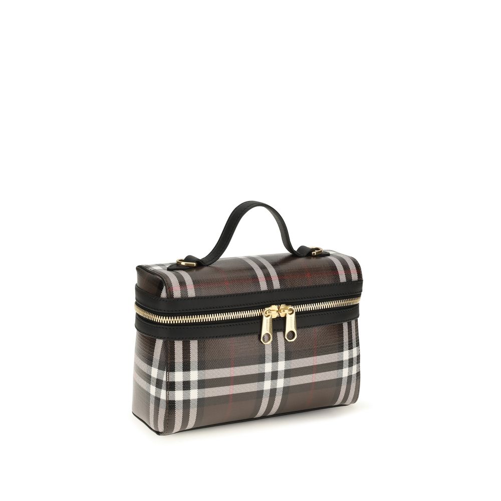 Burberry Braune Baumwoll-Umhängetasche