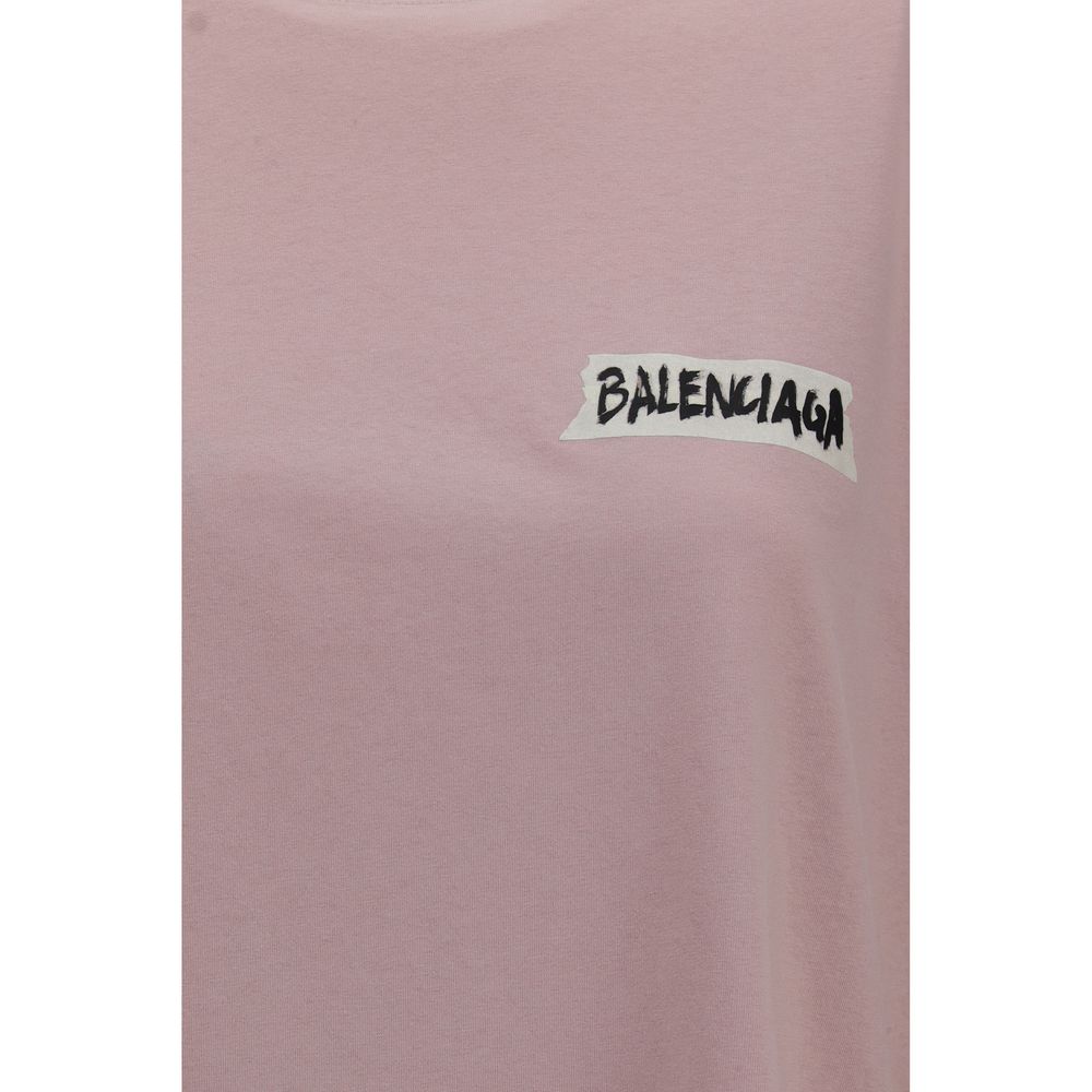Balenciaga Mehrfarbiges Baumwoll-T-Shirt