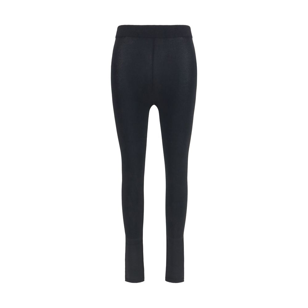 Balenciaga Schwarze Leggings aus Viskose