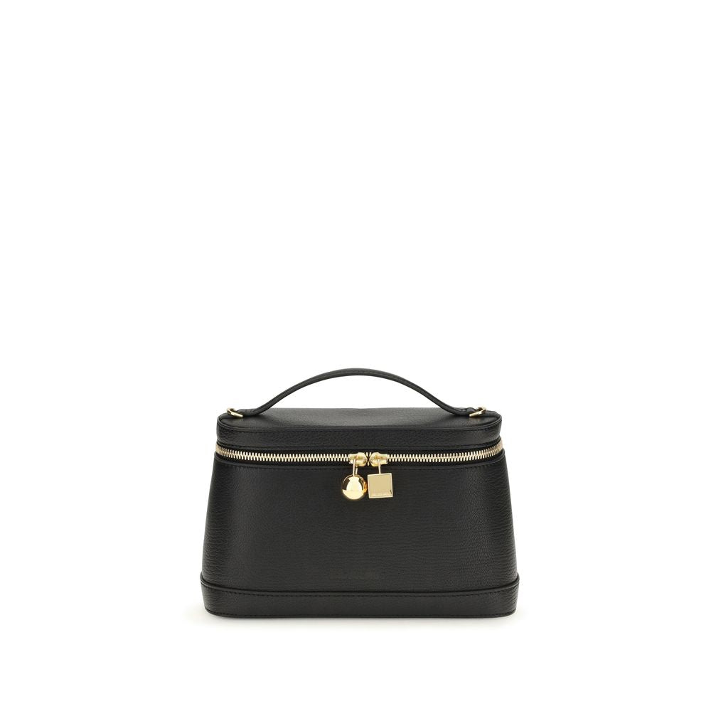 Jacquemus Schwarze Bos Taurus Kalbsleder Schultertasche