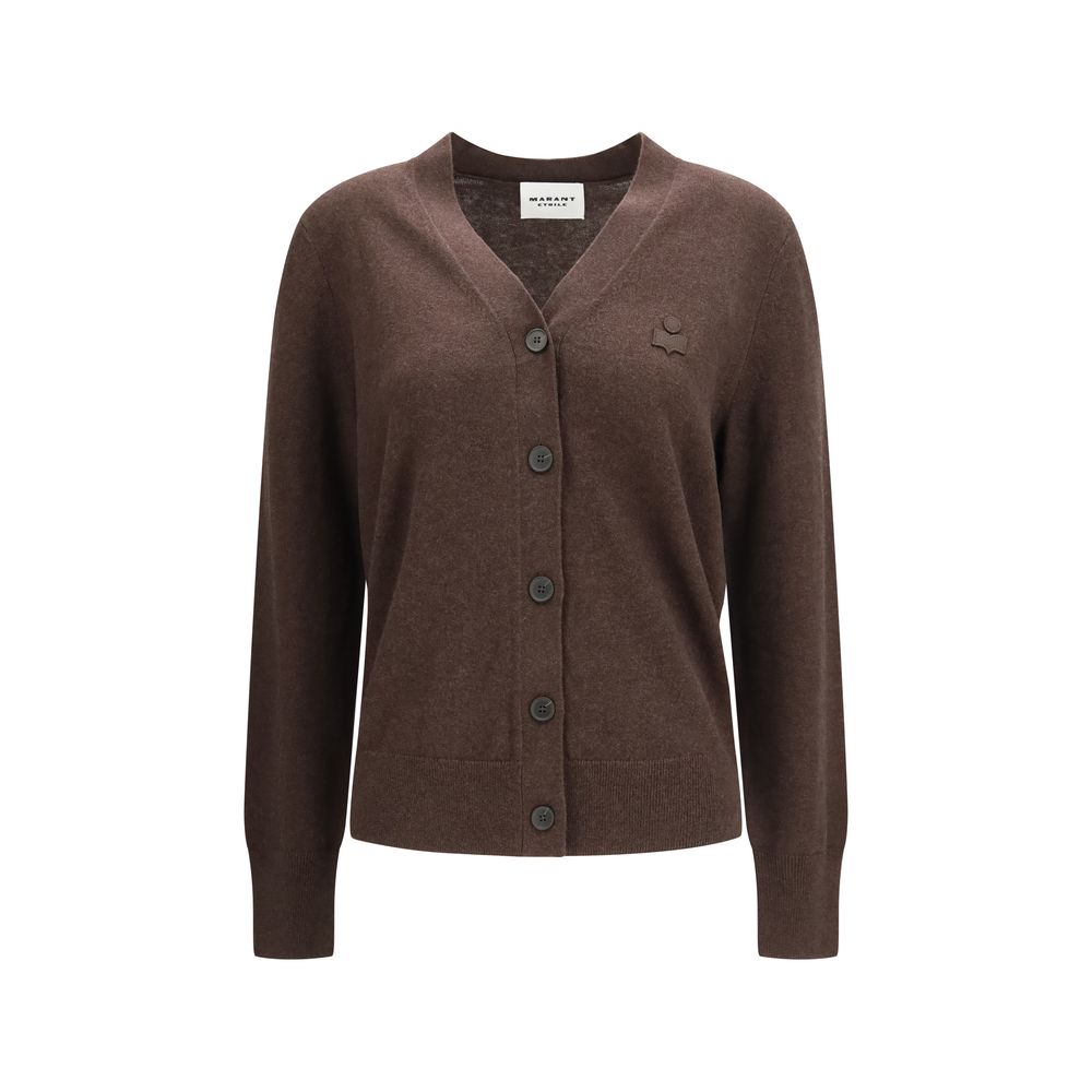 Isabel Marant Étoile Brauner Baumwollcardigan