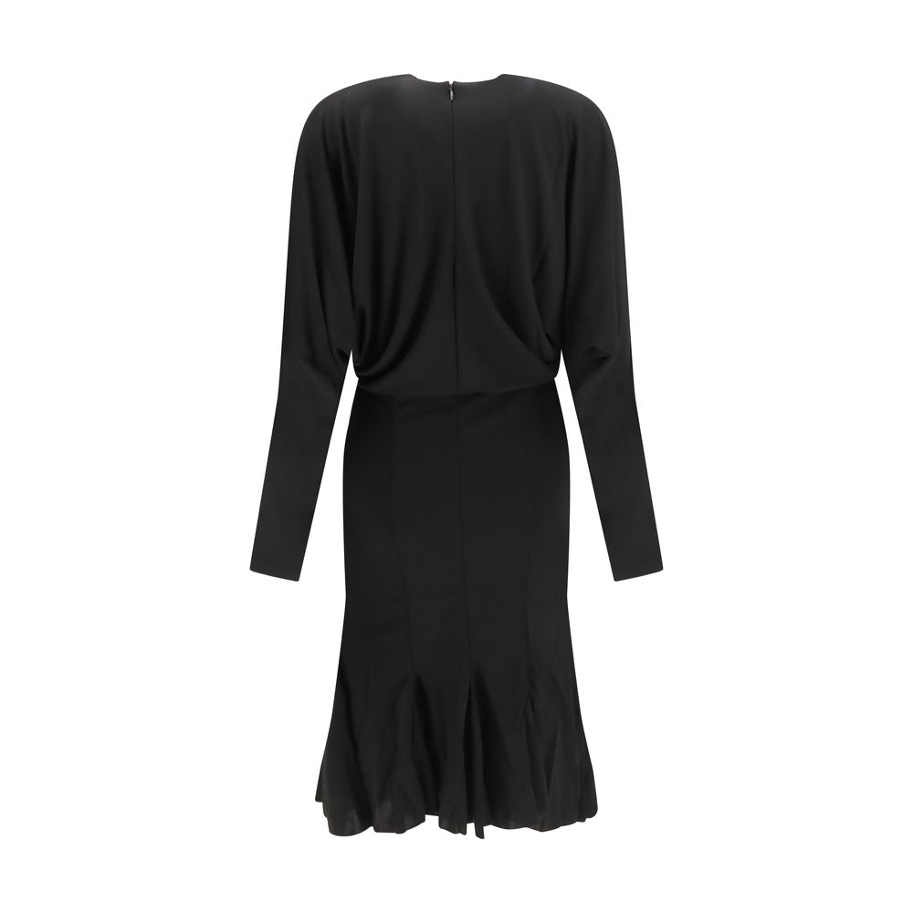 Jacquemus Schwarzes Freizeitkleid aus Acetat
