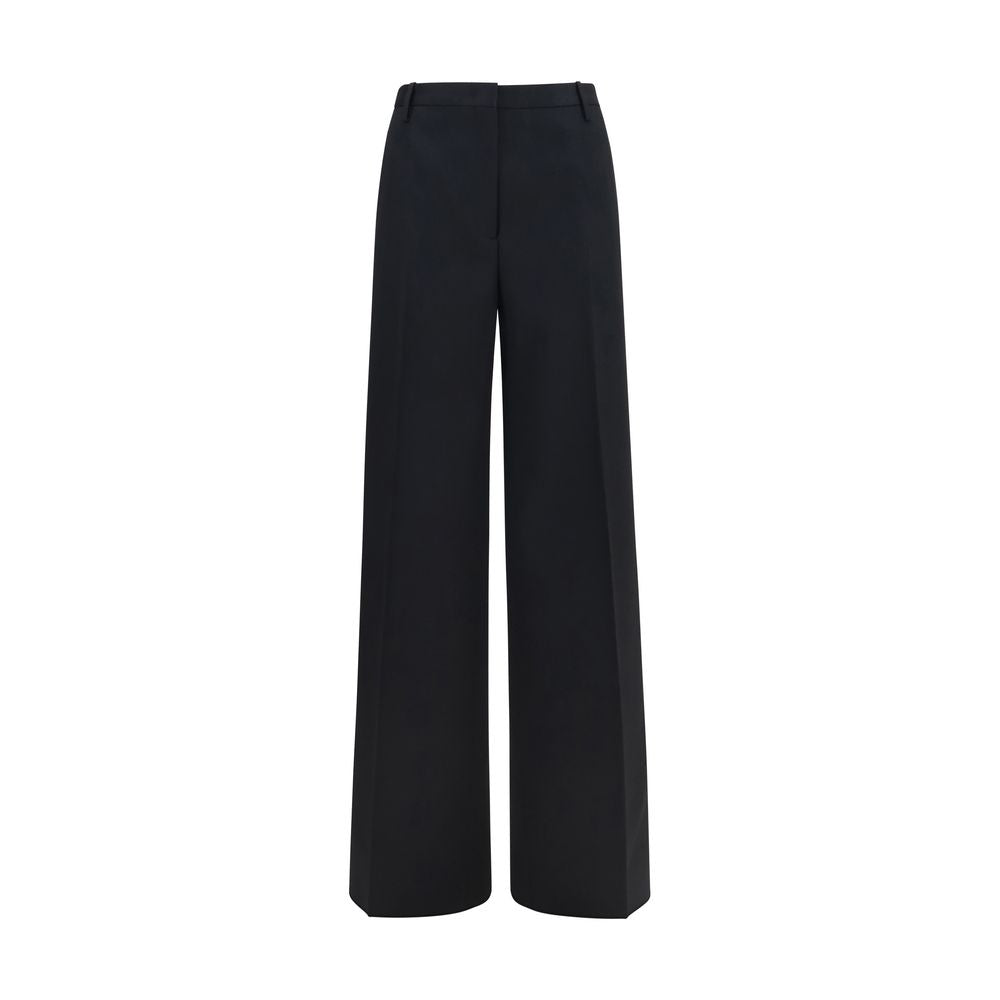 Fendi Schwarze Baumwoll-Freizeithose
