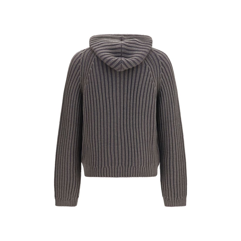 Our Legacy Grauer Oves Aries Wollpullover