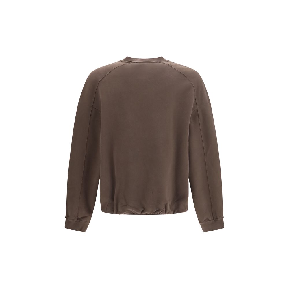 Jacquemus Brauner Baumwoll-Sweatshirt