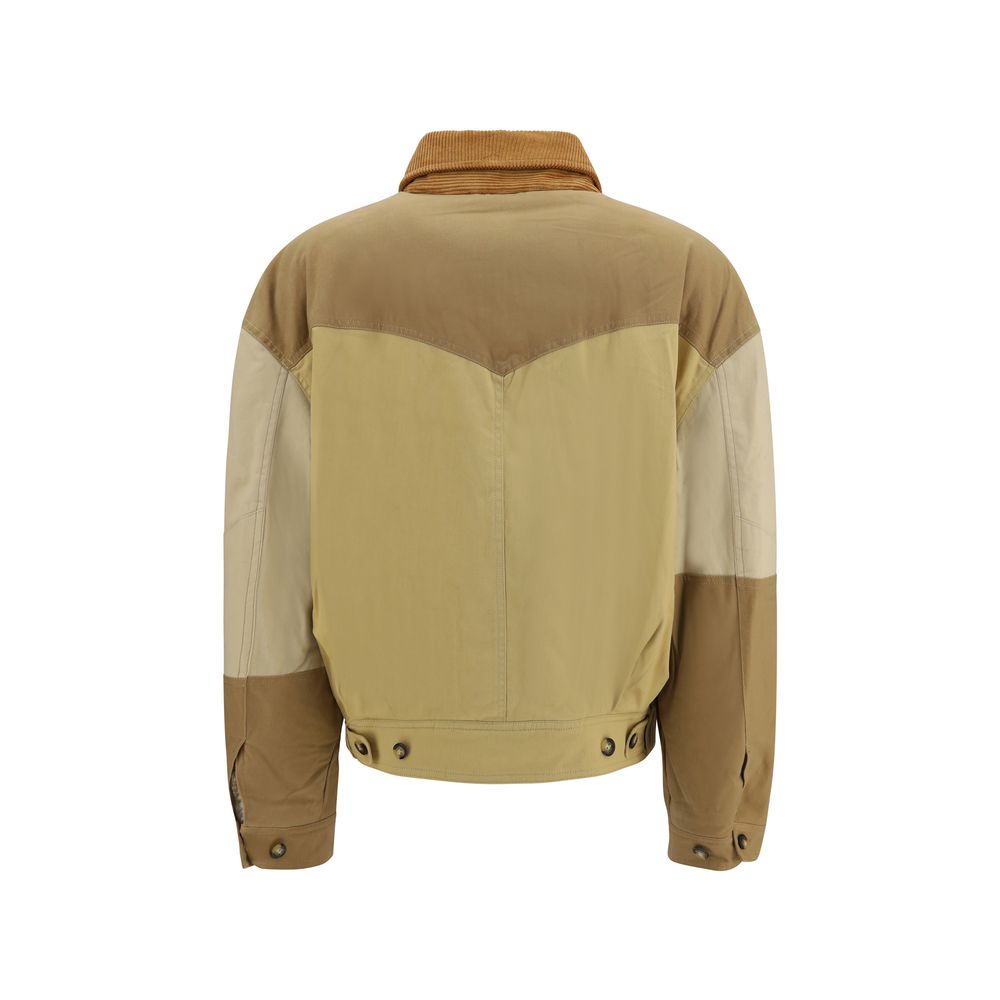 Isabel Marant Étoile Beige Baumwolljacke in voller Länge