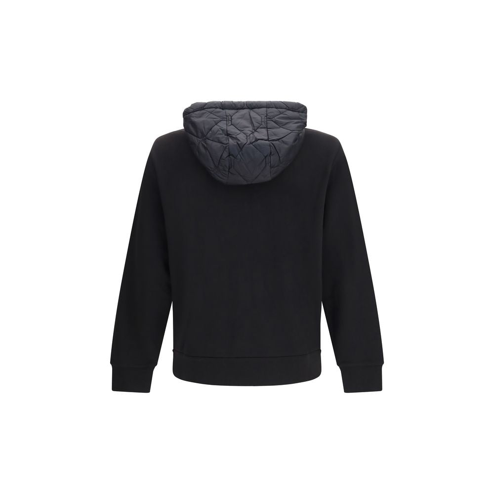 Moncler Schwarzer Baumwoll-Sweatshirt