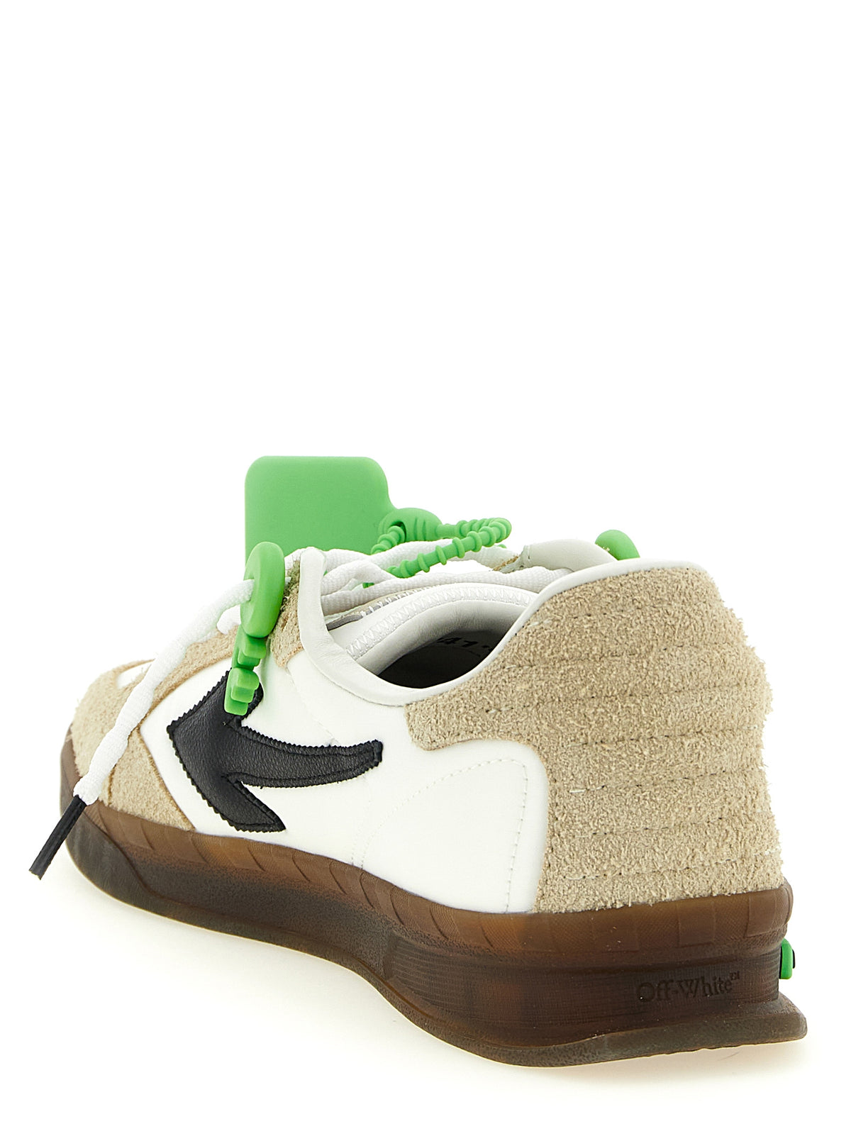 Off-White Mehrfarbige Nylon-Athletik-Sneaker