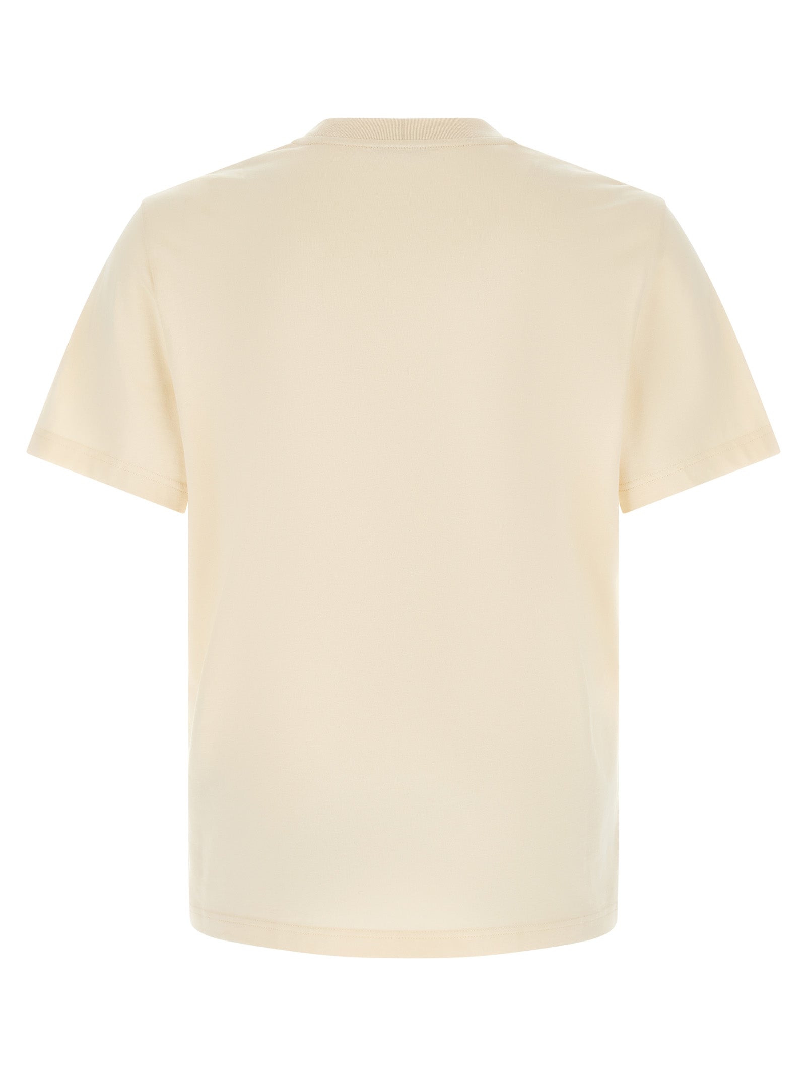 Moncler Weißes Baumwoll-T-Shirt