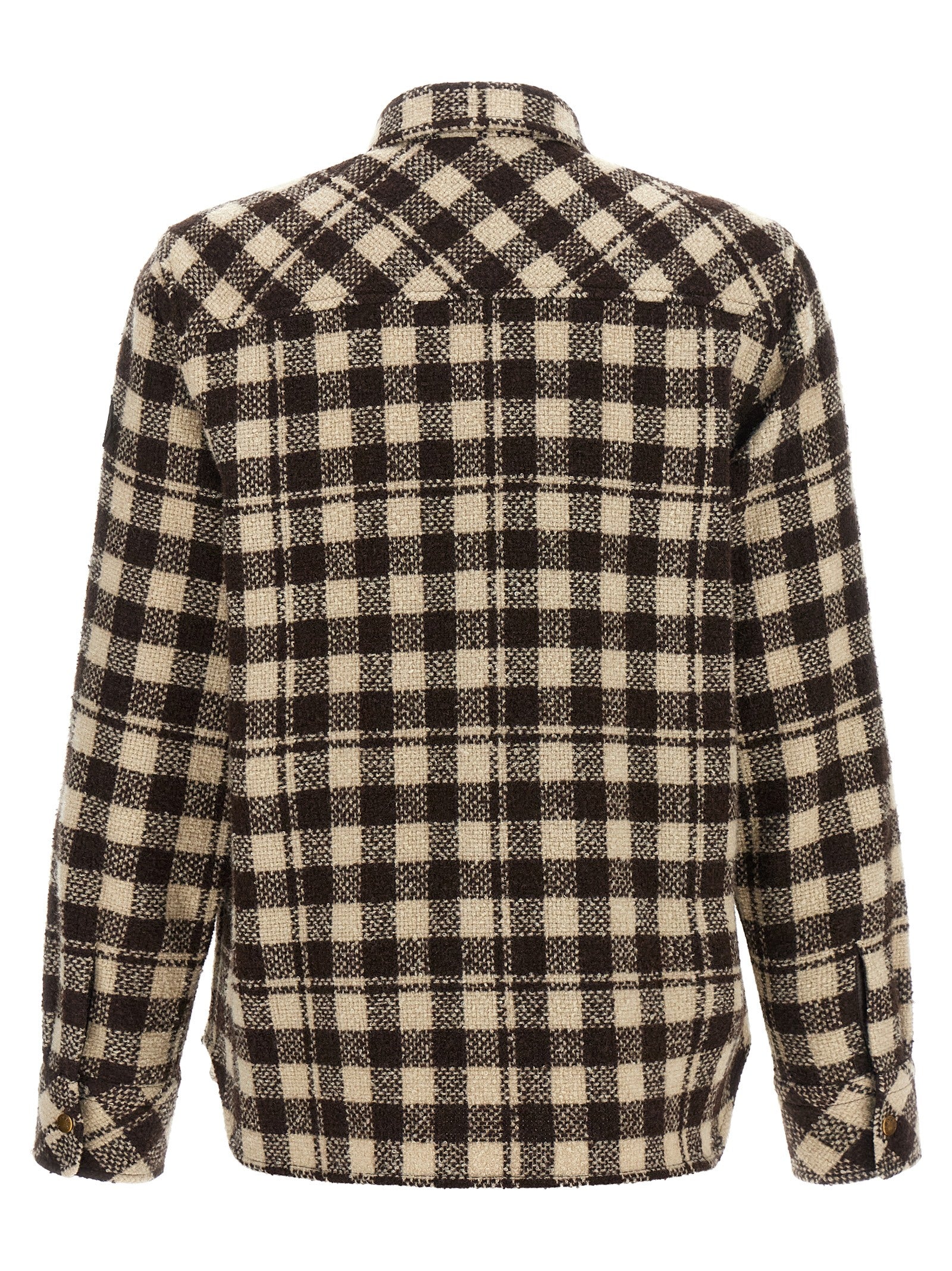 Moncler Braune Wollbluse