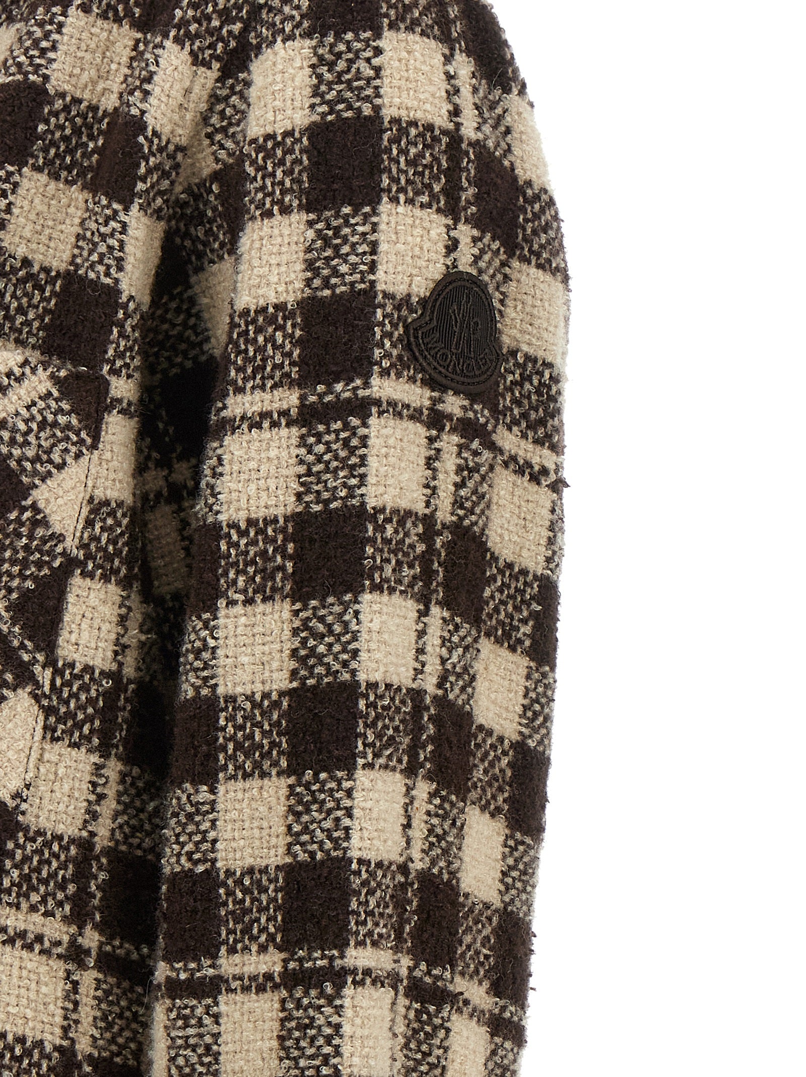 Moncler Braune Wollbluse