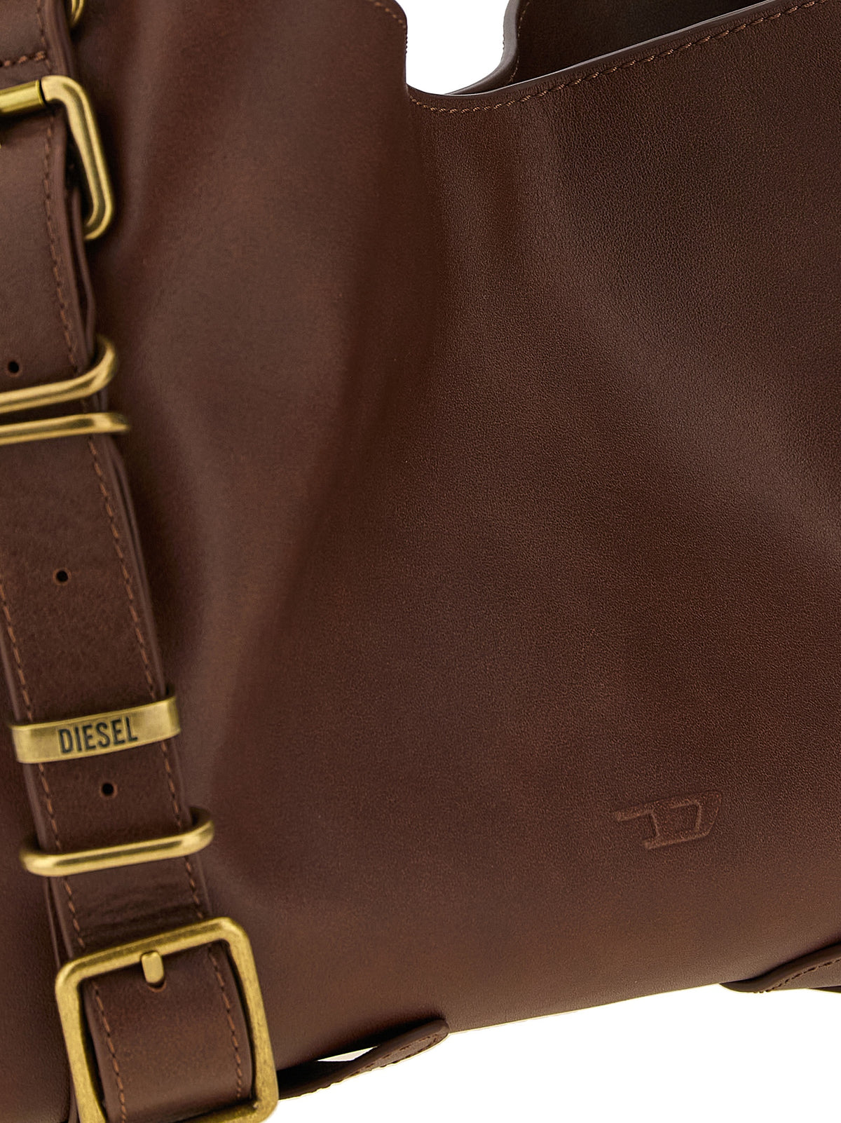 Diesel Braune Handtasche aus anderen Fasern
