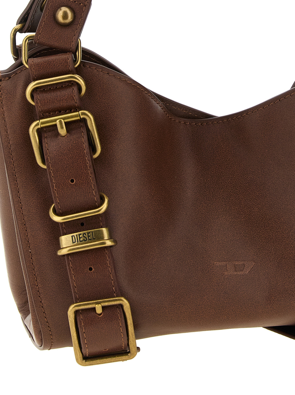 Diesel Braune Handtasche aus anderen Fasern