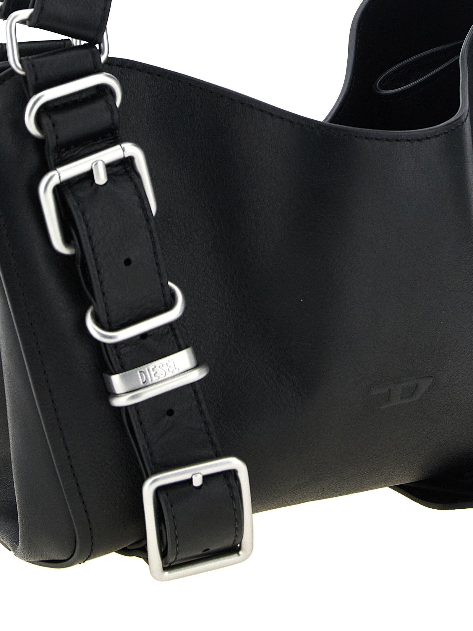 Diesel Schwarze Handtasche aus anderen Fasern