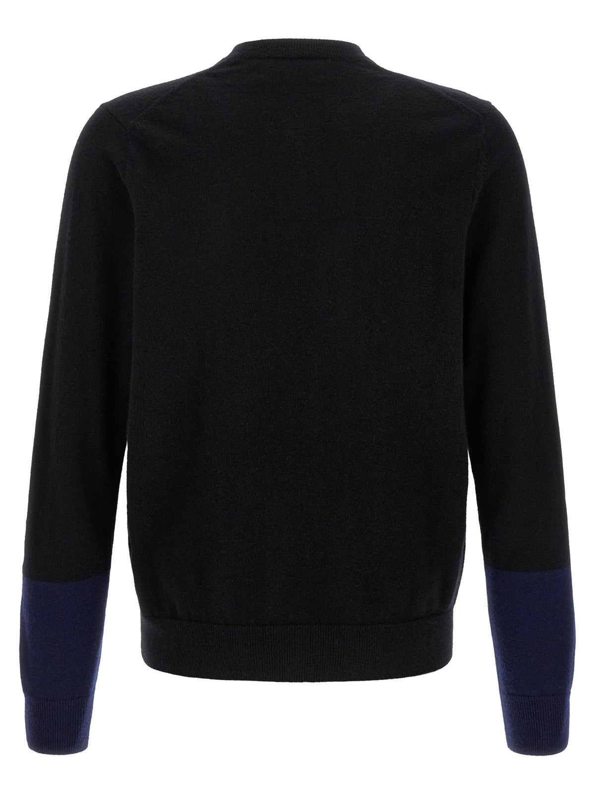 Comme Des Garçons Schwarzer Wollcardigan