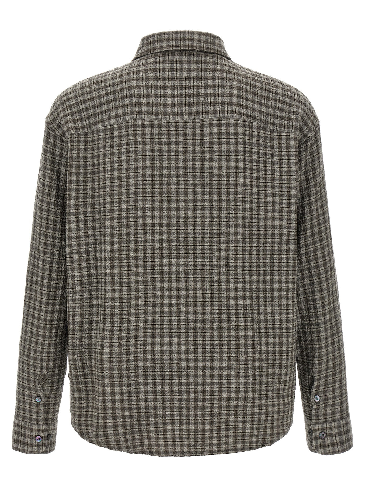 MFPEN Graue Bluse aus reiner Schurwolle