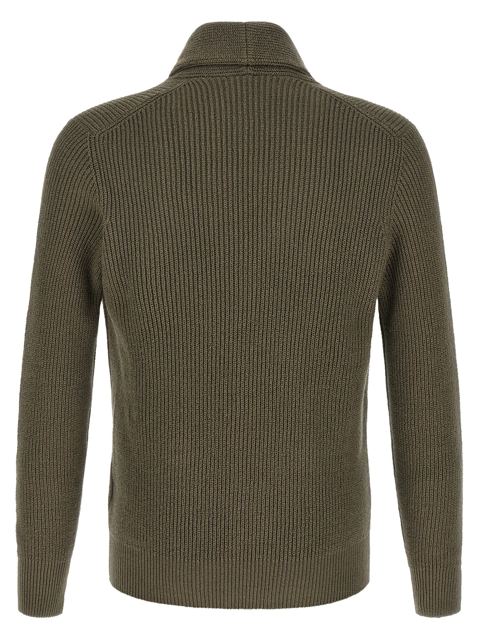 Brunello Cucinelli Baumwoll-Cardigan in Zweifarbenoptik