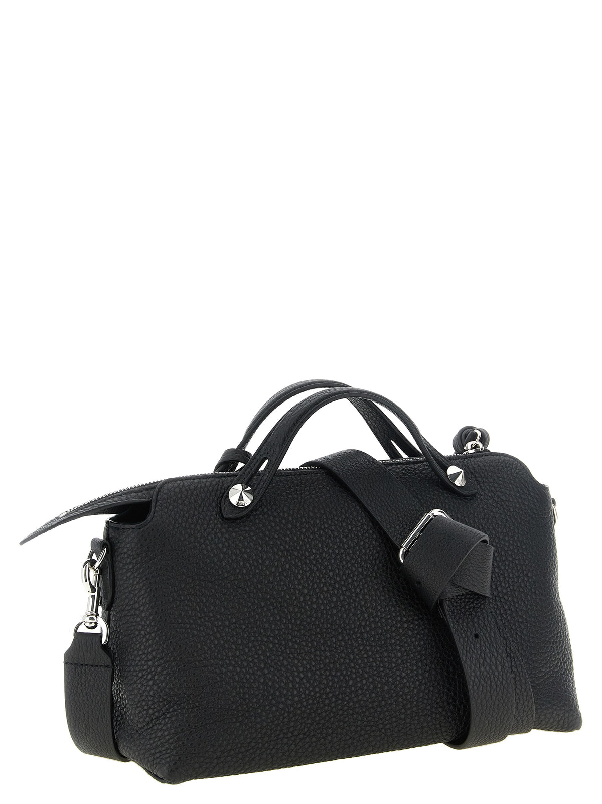 Fendi Schwarze Kalbsleder-Handtasche